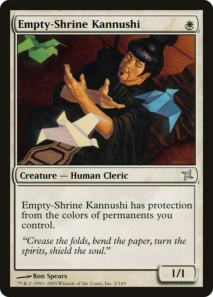 Empty-Shrine Kannushi - Foil