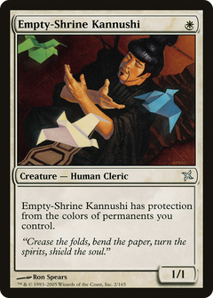 Empty-Shrine Kannushi - Foil