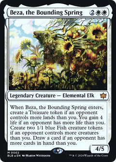 Beza, the Bounding Spring (0002) (Prerelease) - Foil