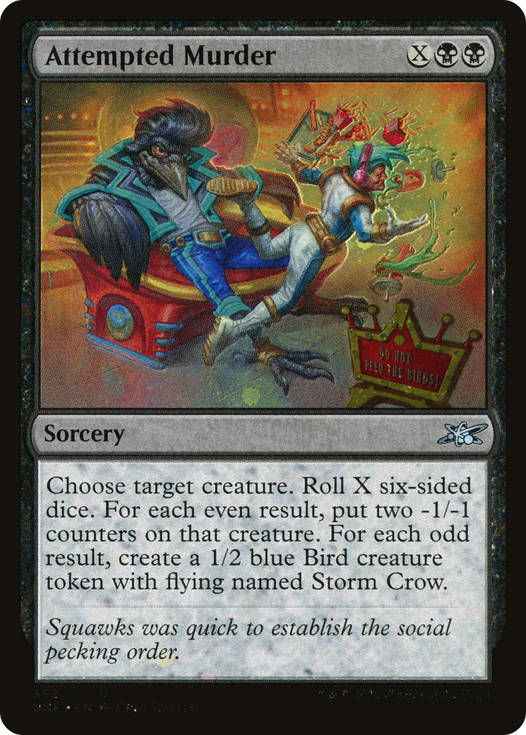 Attempted Murder (352) - Galaxy Foil