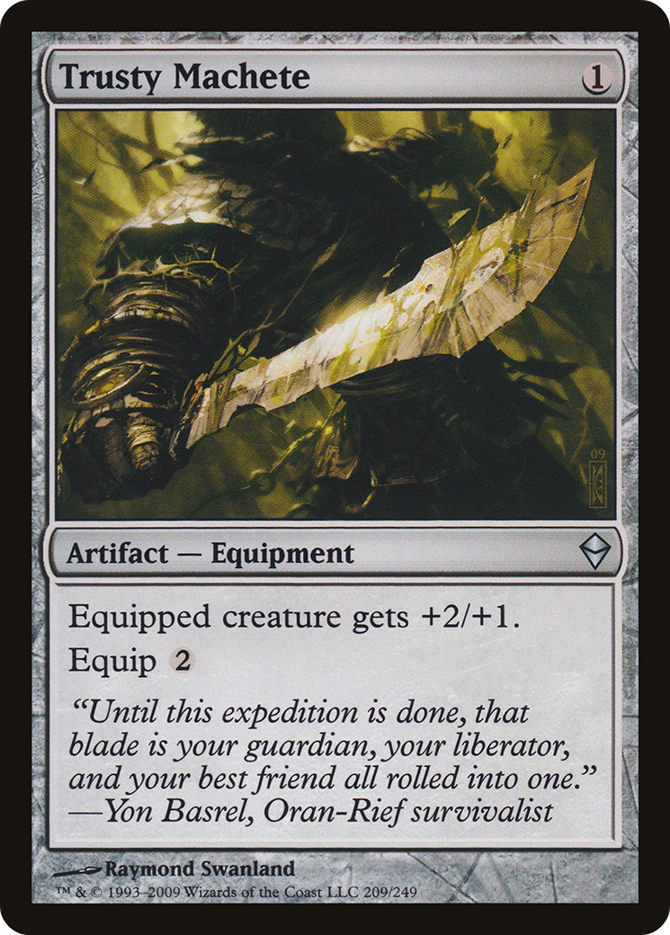 Trusty Machete - Foil