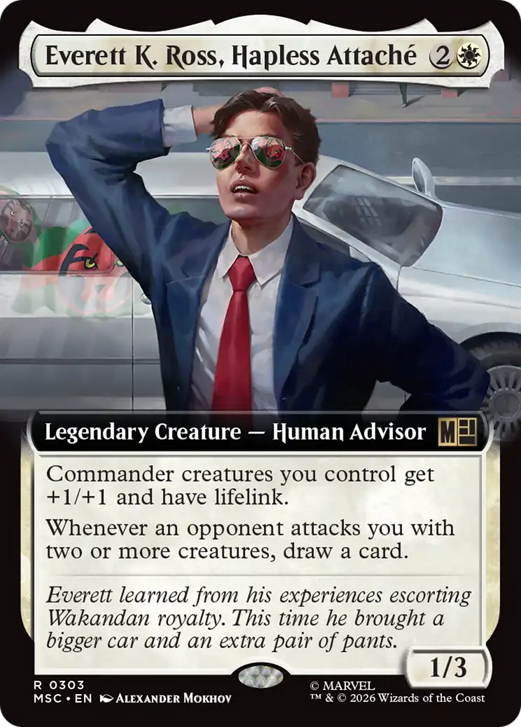Everett K. Ross, Hapless Attaché (0303) (Extended Art) (MSC)
