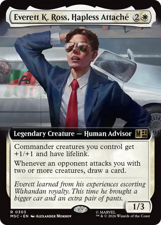 Everett K. Ross, Hapless Attaché (0303) (Extended Art) (MSC)