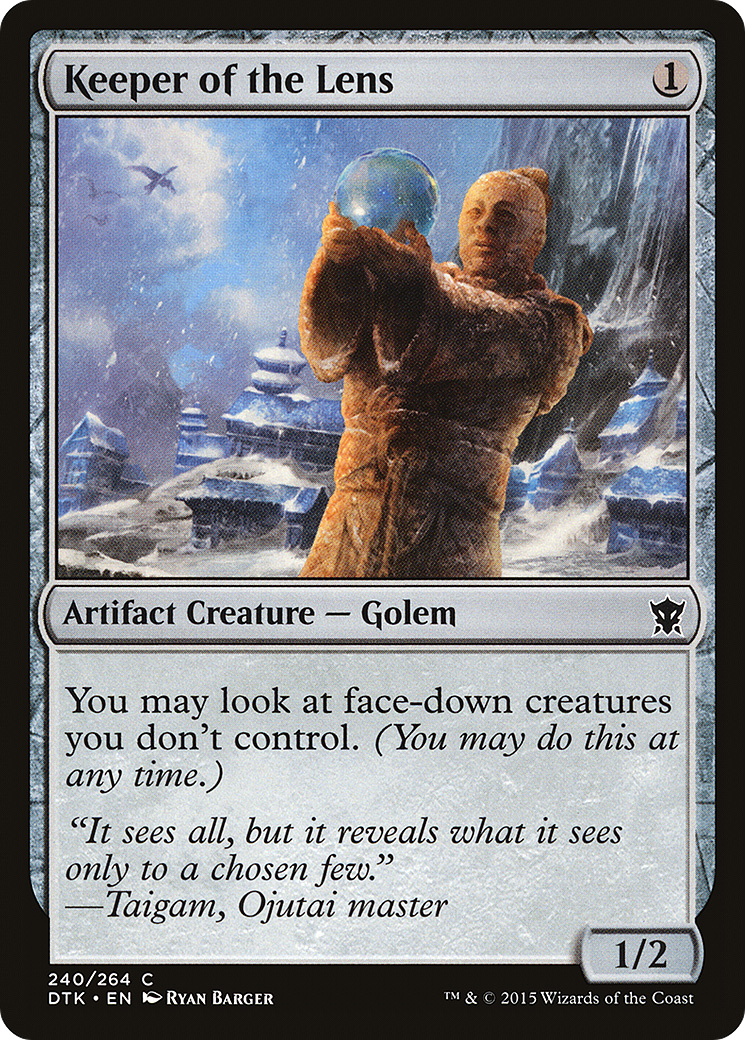 Keeper of the Lens - Foil