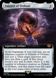 Palantir of Orthanc (0792) (Extended Art) - Surge Foil