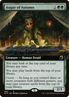 Augur of Autumn (360) (Extended Art) - Foil