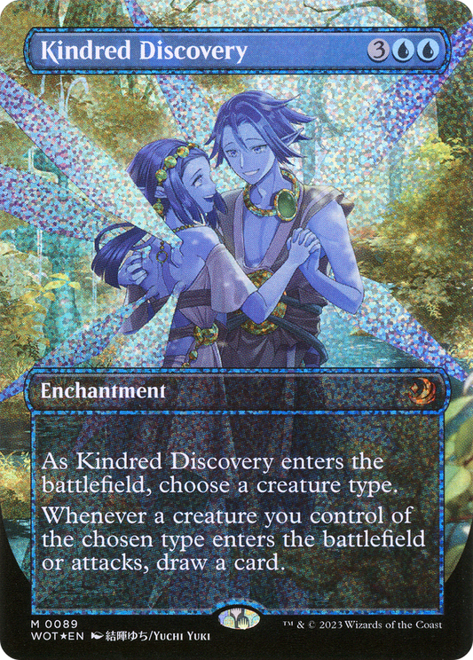 Kindred Discovery (0089) (Anime) (Borderless) - Confetti Foil