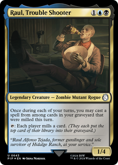 Raul, Trouble Shooter (0643) - Surge Foil