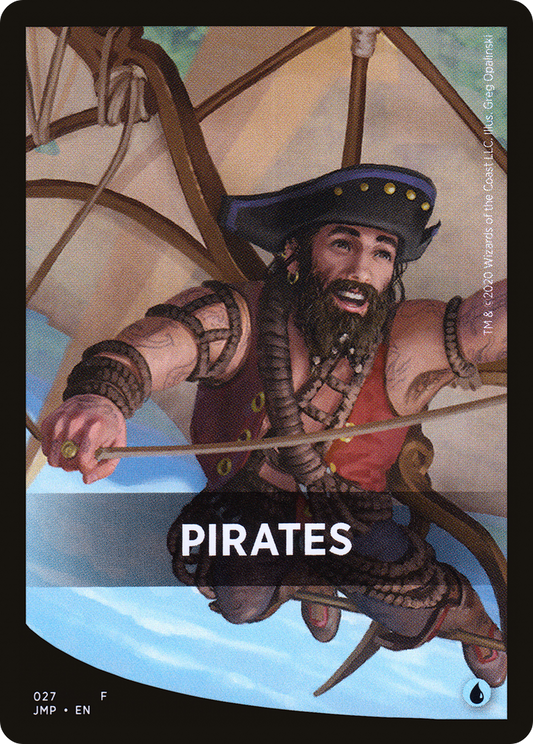 Pirates Theme Card