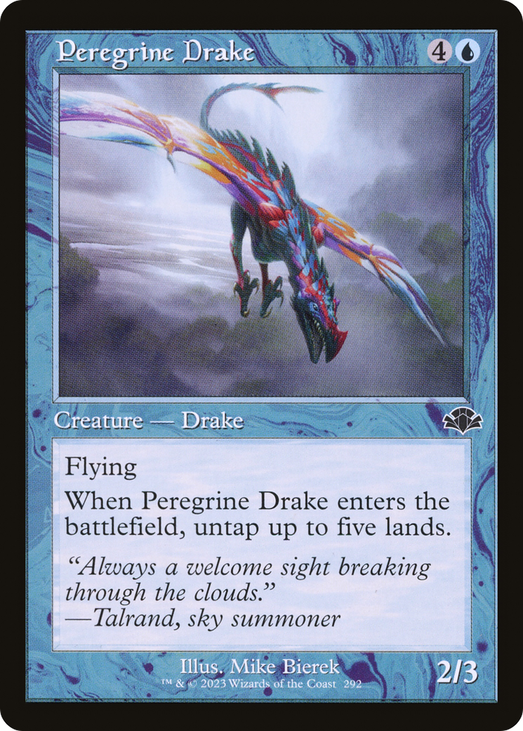 Peregrine Drake (292) (Retro Frame)