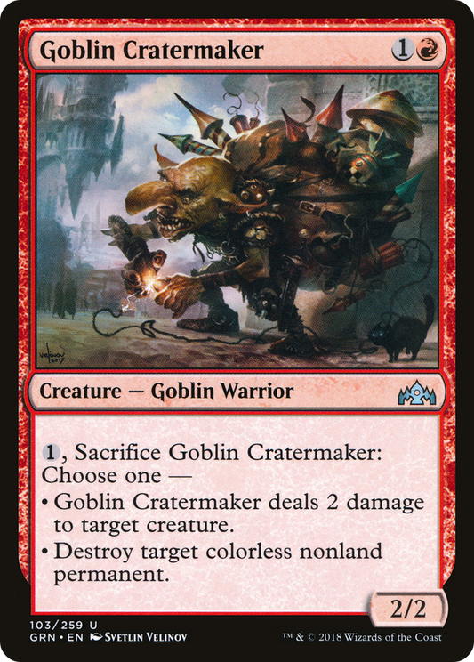 Goblin Cratermaker - Foil