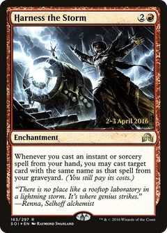Harness the Storm (163) (Prerelease) - Foil