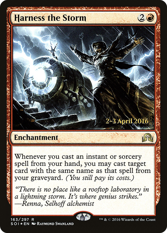 Harness the Storm (163) (Prerelease) - Foil