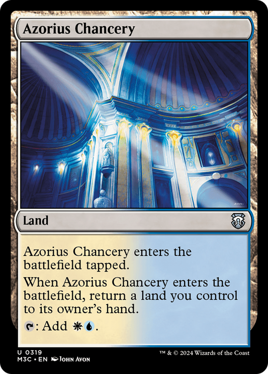 Azorius Chancery - Ripple Foil
