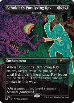 Beholder's Paralyzing Ray [Oubliette] (1794) (Borderless)
