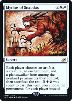 Mythos of Snapdax (024) (Prerelease) - Foil