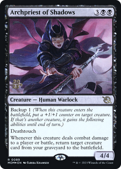 Archpriest of Shadows (0089) (Prerelease) - Foil