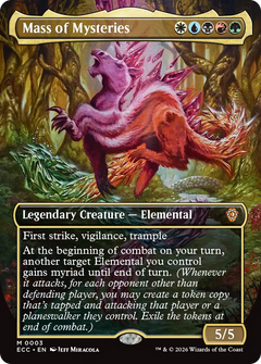 Mass of Mysteries (0003) (Borderless) (ECC) - Foil