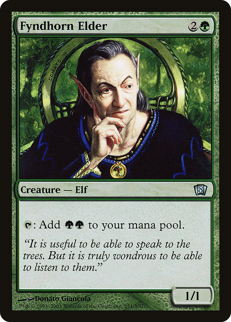 Fyndhorn Elder - Foil