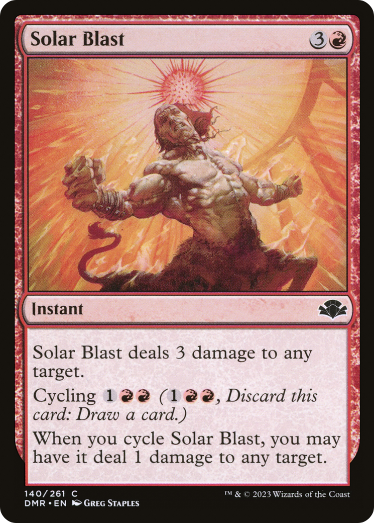 Solar Blast - Foil