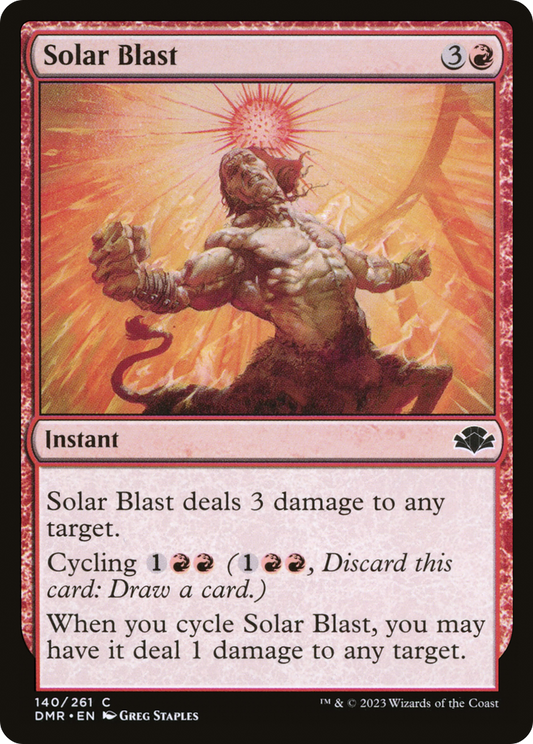Solar Blast - Foil