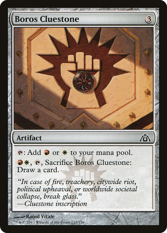 Boros Cluestone - Foil