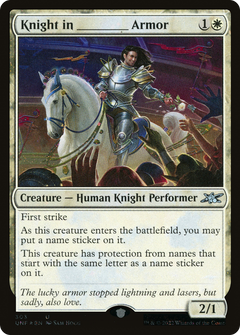 Knight in _____ Armor (303) - Galaxy Foil