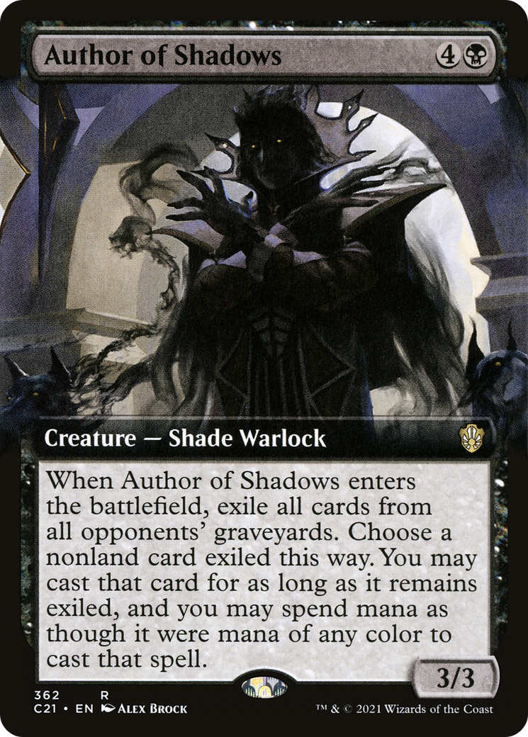 Author of Shadows (362) (Extended Art)