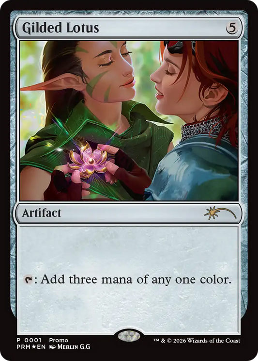 Gilded Lotus (001) (PW26) - Foil