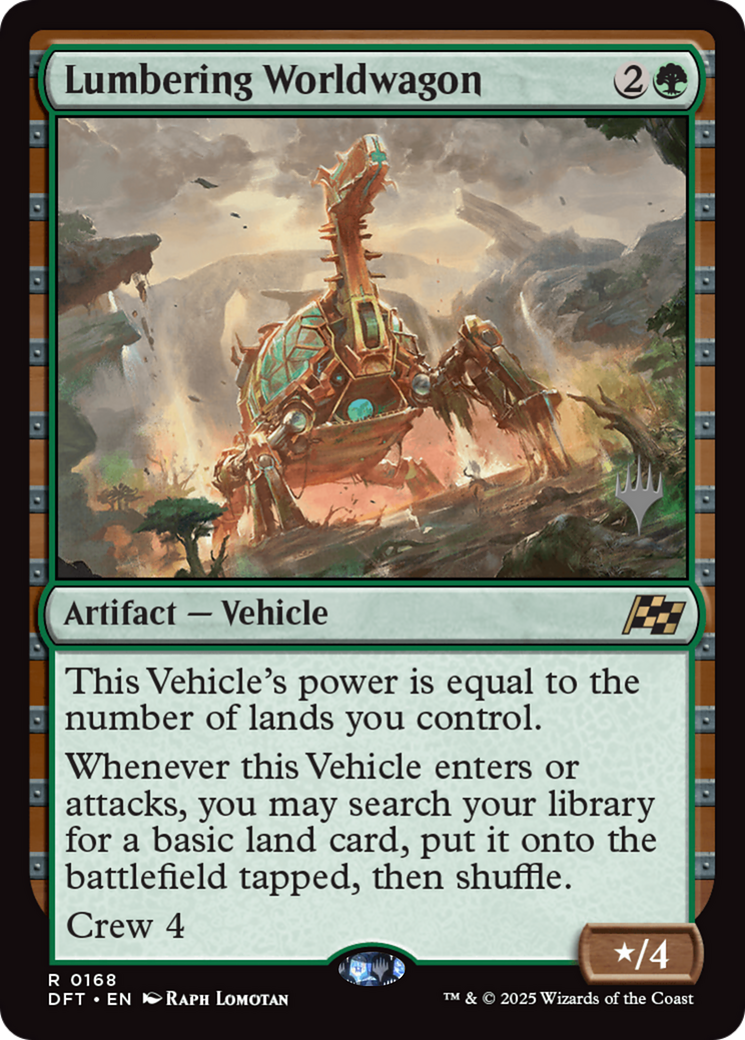 Lumbering Worldwagon (0168) (Promo Pack)