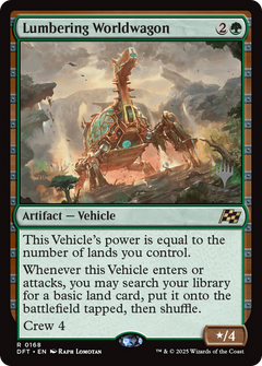 Lumbering Worldwagon (0168) (Promo Pack)