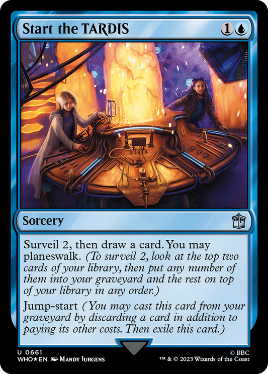 Start the TARDIS (0661) - Surge Foil