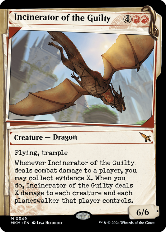 Incinerator of the Guilty (0349) (Showcase) - Foil