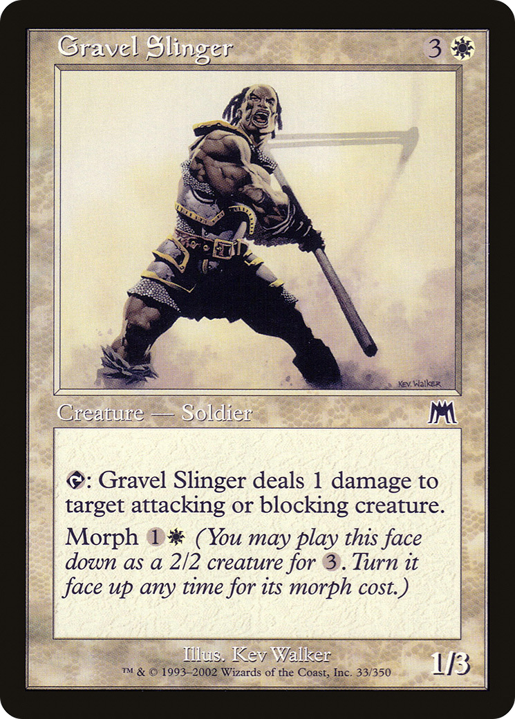 Gravel Slinger - Foil