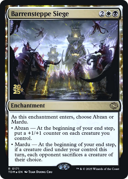 Barrensteppe Siege (0171) (Prerelease) (PTDM) - Foil