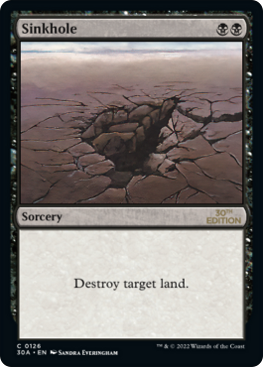 Sinkhole (Modern Frame)