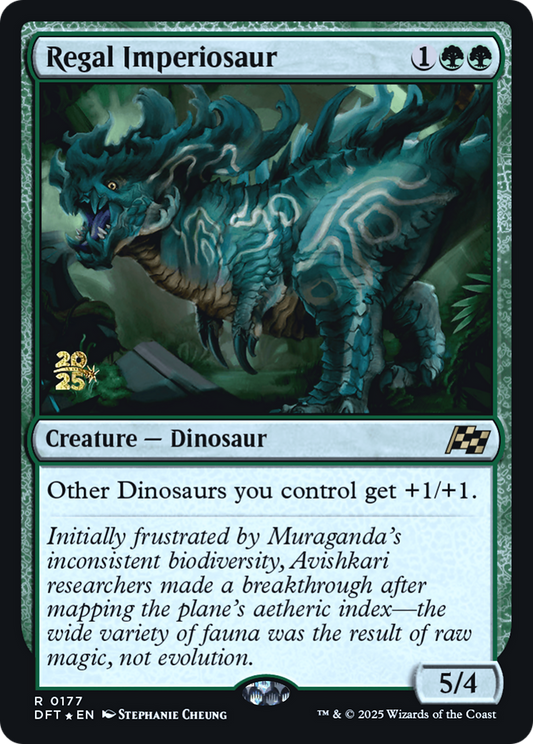 Regal Imperiosaur (0177) (Prerelease) - Foil