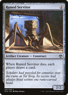 Runed Servitor - Foil