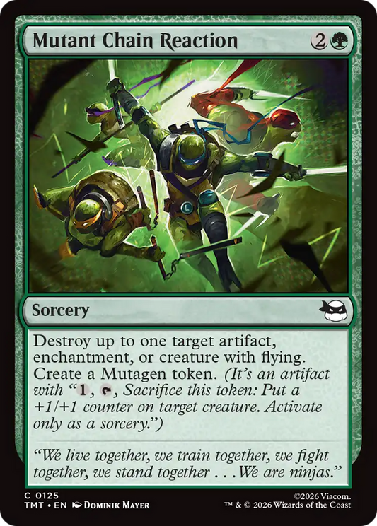 Mutant Chain Reaction (TMT) - Foil