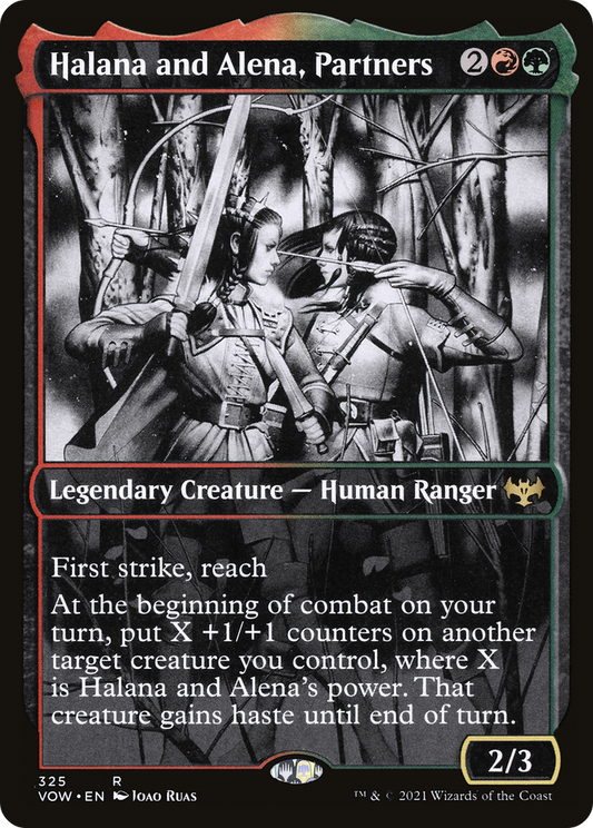 Halana and Alena, Partners (325) (Showcase) - Foil