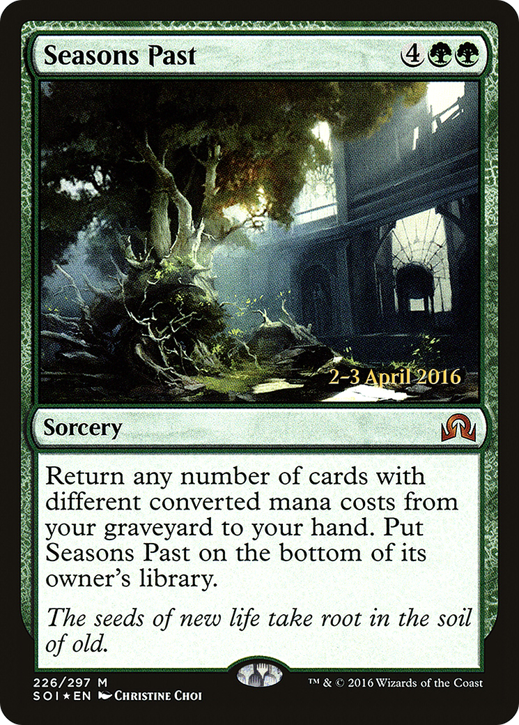 Seasons Past (226) (Prerelease) - Foil
