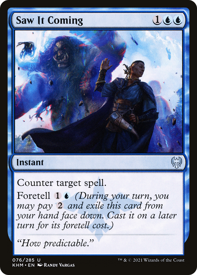 Saw It Coming - Foil