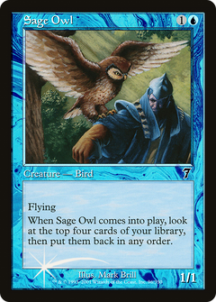 Sage Owl - Foil