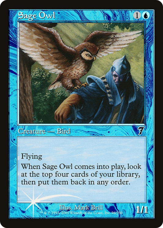 Sage Owl - Foil