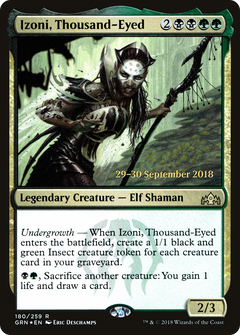 Izoni, Thousand-Eyed (180) (Prerelease) - Foil
