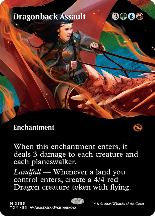 Dragonback Assault (0355) (Borderless)
