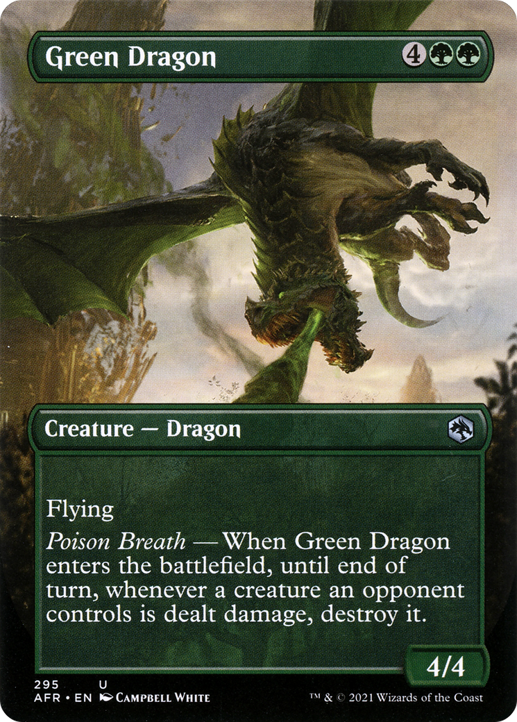 Green Dragon (295) (Borderless)