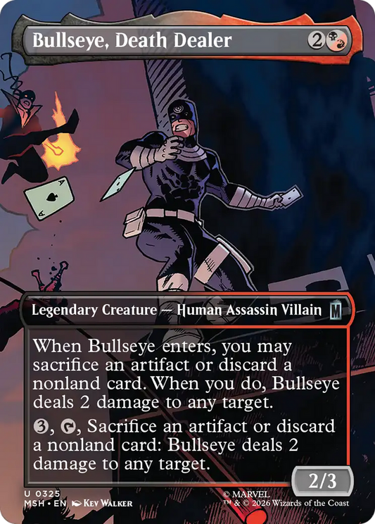 Bullseye, Death Dealer (0325) (Borderless) (MSH)