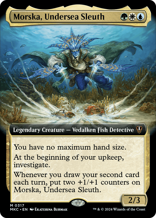 Morska, Undersea Sleuth (0317) (Extended Art) - Foil