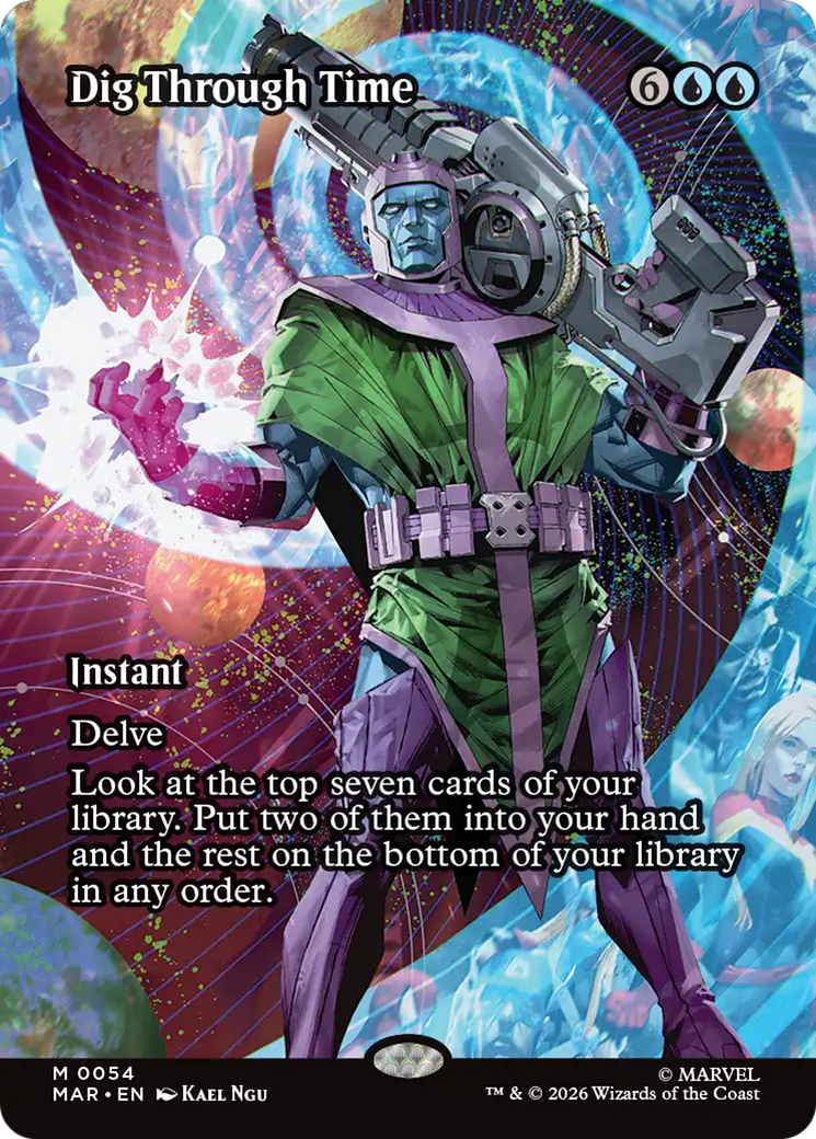 Dig Through Time (0054) (Borderless) (MAR) - Foil